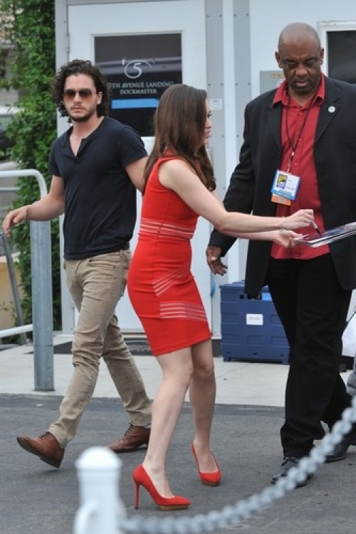 Kit Harington i Emilia Clarke