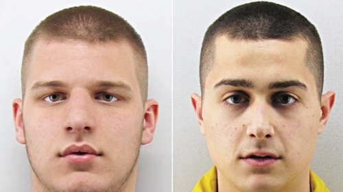Filip Vilotijević (25)  i Vukašin Cmiljanić (20) se nisu opirali hapšenju