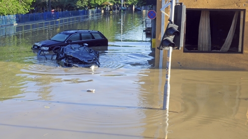 Poplave u Obrenovcu Foto: Dušan Milenković