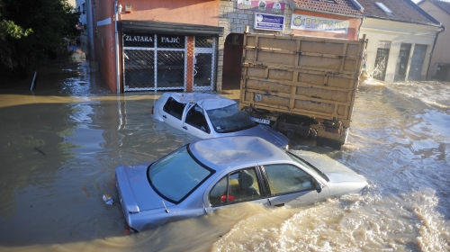 Poplave u Obrenovcu Foto: Dušan Milenković