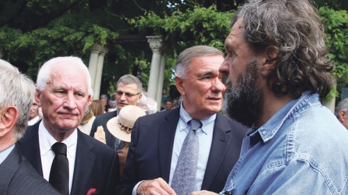 Bećković, Kovačević i Kusturica