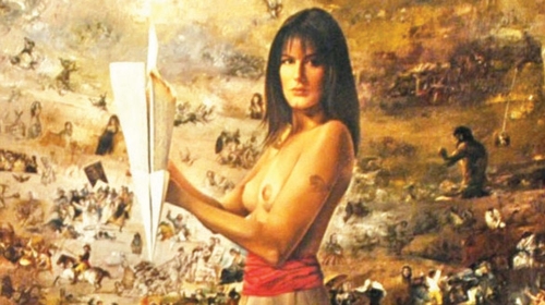 Razgolićena slika  je nastala sredinom  90-ih godina: Leticija  Ortiz, ulje na platnu