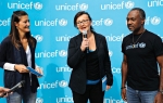 Podržao akciju: Mišel Sant Lot, direktor UNICEF-a za Srbiju