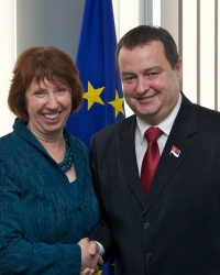 Ivica Dačić i Ketrin Ešton