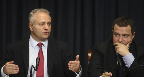 Ivica Dačić i Mlađan Dinkić