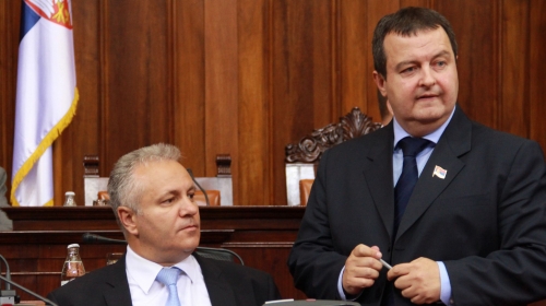 Ivica Dačić i Mlađan Dinkić