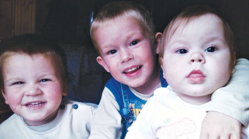 Nenad,  Dimitrije  i Maja