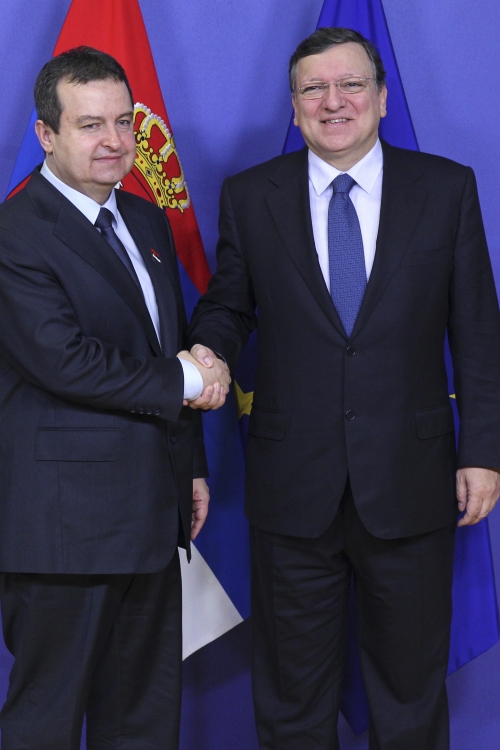 Ivica Dačić i Emanuel Baroso