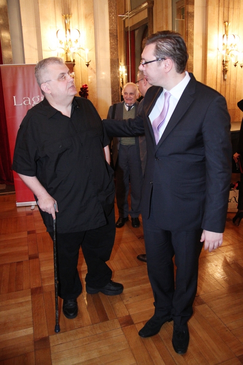 Aleksandar Vučić i Nenad Čanak