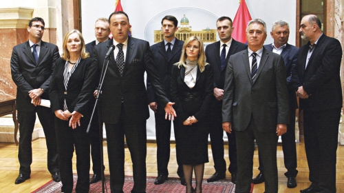Zoran Babić  u ime kolega  saopštio odluku