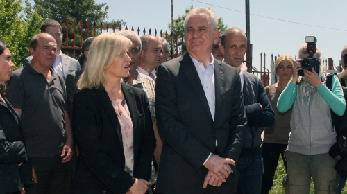 Tomislav Nikolić u Smedervskoj Palanci