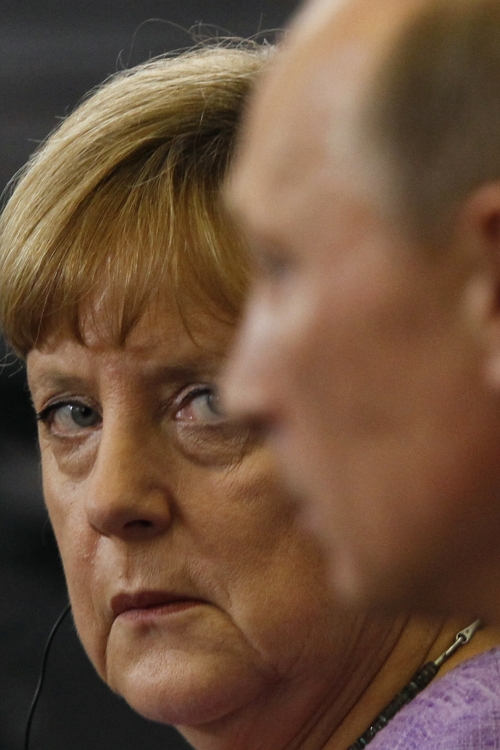 Tše tamo: Mekel i Putin