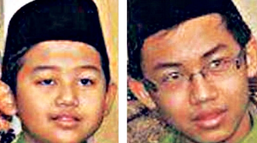 Afruz Dži (13) i Afzak  Dži (17)