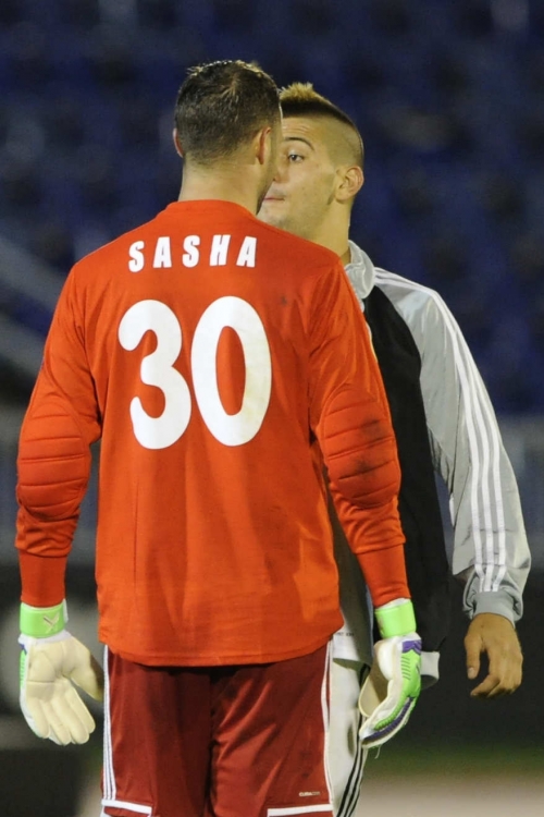 Saša Stamenković i Aleksandar Mitrović