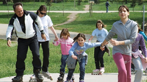 Vožnja rolera u parku Čair