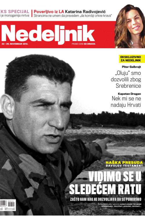 Naslovnica Nedeljnika