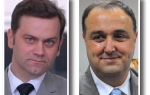 Borko Stefanović (DS)  i Zoran Babić (SNS)