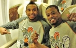 Anderson  i Evra u  pidžamama