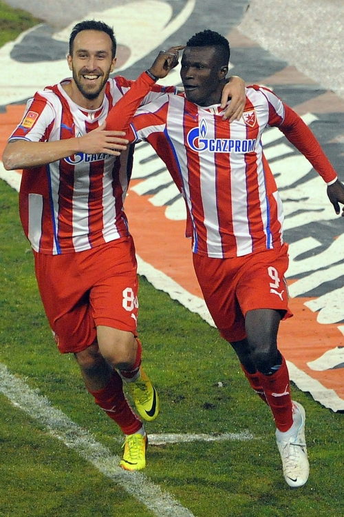 Dragan Mrđa i Abiola Dauda