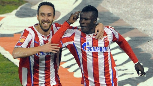 Dragan Mrđa i Abiola Dauda
