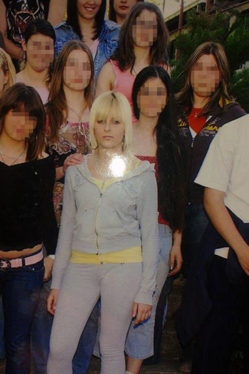 Tijana Đuričić kada je bila učenica