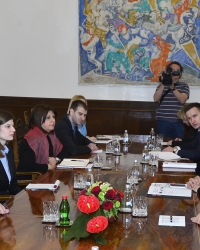Tomislav Nikolić i ministar iz Letonije
