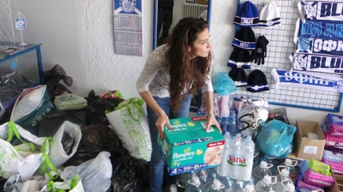 Milica Vukliš u humanoj akciji  / Foto: facebook - Milica Vukliš
