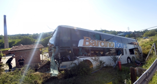 Nesreća, Vrčin, autobus / Foto: Tanjug - Nemanja Jovanović 22. 06. 2015. | Foto: 
