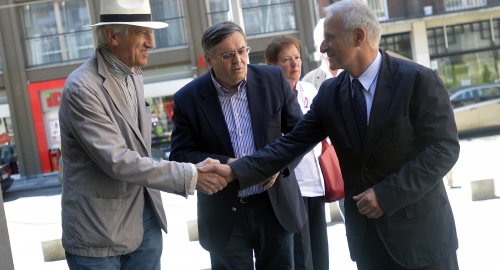 Ljubiša Samardžić, Radoslav Zelenović i Bratislav Petković | Foto: Tanjug/Nemanja Jovanović