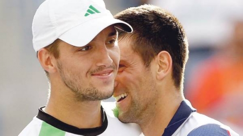 Viktor Troicki i Novak Đoković