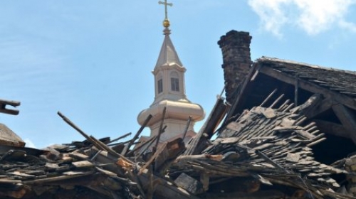 srušen krov Foto: N. Mihajlović