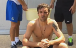 Vladimir Stojković pre kupanja ledom