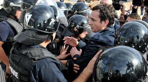 kosovo protest samoopredeljenje