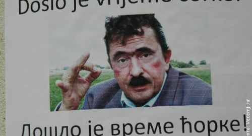 Plakati sa likom Šojića