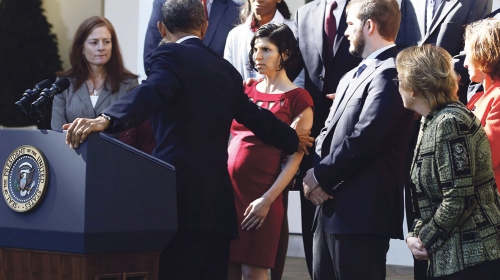 Odličan refleks:  Obama pomaže Karmel