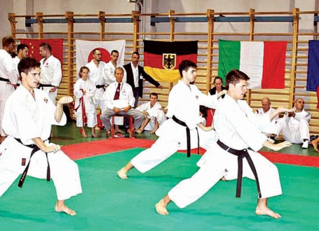 Karate tim na prvenstvu u Milanu