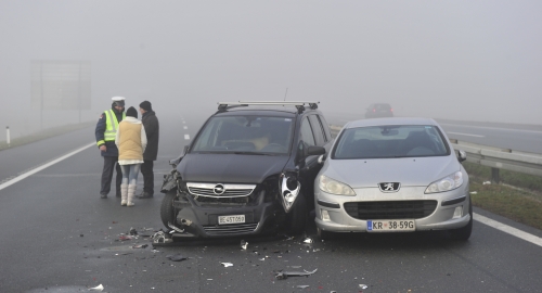 Lančani sudar u Šimanovcima | Foto: 
