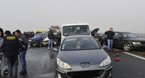 Lančani sudar u Šimanovcima | Foto: 