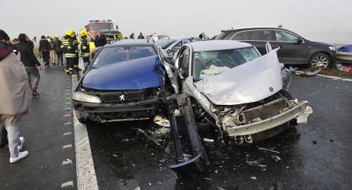Lančani sudar u Šimanovcima | Foto: 