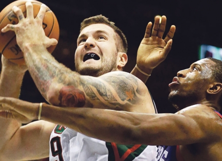 Razigrao se  u NBA: Miroslav  Raduljica