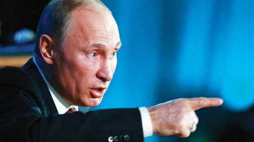 Čvrstom rukom  i protiv gej  populacije:  Vladimir Putin