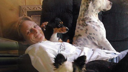 Robin Sulins sa svojim ljubimcima