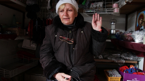 Ljiljana Ćuća na svom radnom mestu