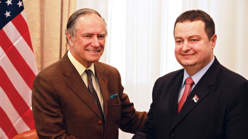 Srdačan susret: Forbs i Dačić