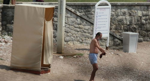 Vuk i Danica Drašković na plaži / Foto: Zoran Ilić Kiza | Foto: 