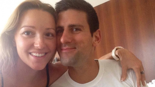 Jelena i Novak Đoković