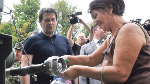 Naći krivce za alge u vodi: Gašić juče u Užicu