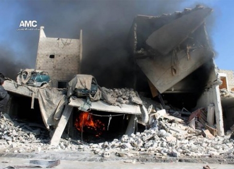 Alep bombardovanje