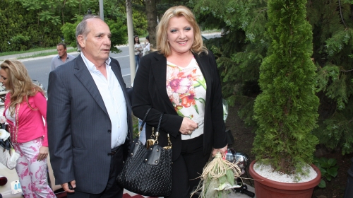 Snežana sa pokojnim  suprugom Slobodanom