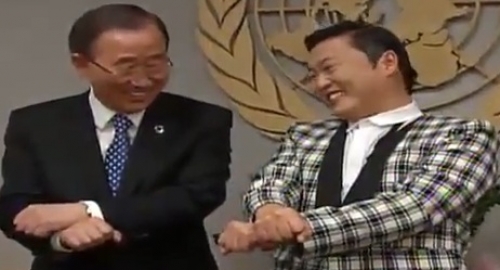 Ban Ki-mun i Psaj